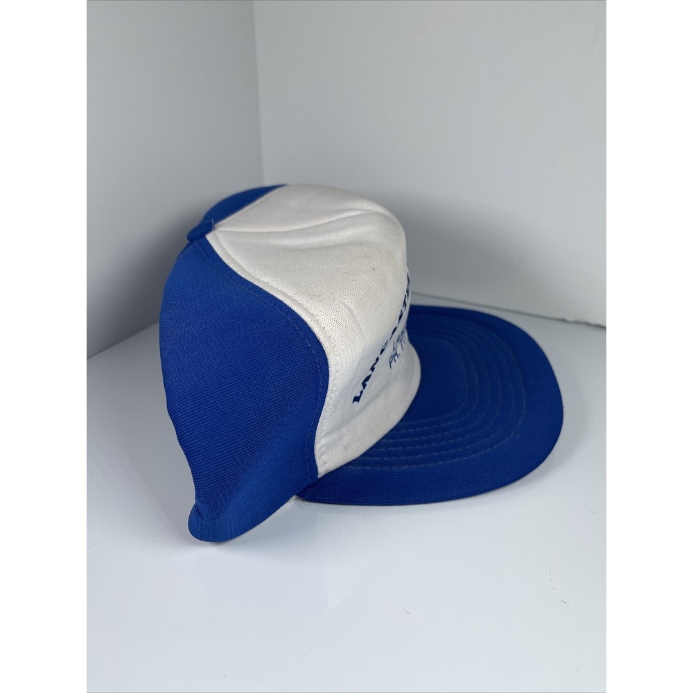 Vintage Lancaster Level-Flo Inc Snapback Trucker Hat Cap Pennsylvania Full Foam - Picture 4 of 9
